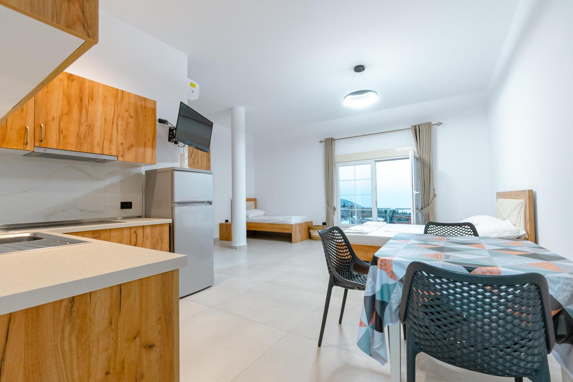 Kotarja Apartments Dhërmi Exteriér fotografie